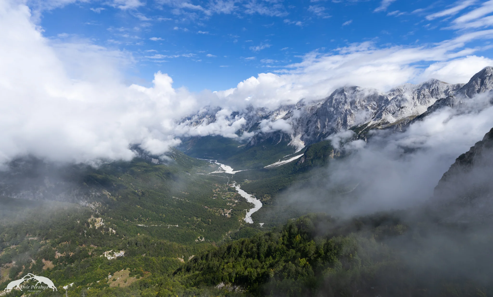 Mountain landscape, Theth National Park, Albania